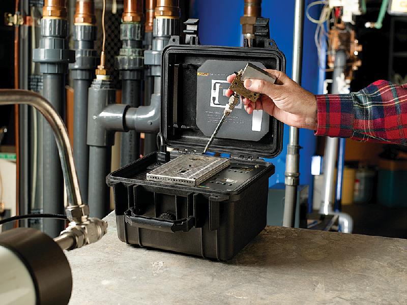 9009-B-256 | Puit sec double de métrologie FLUKE -15°C à 350°C avec blocs chauds et froids indépendants_1