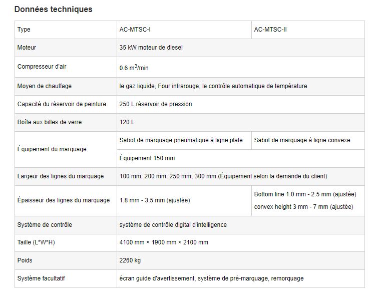 AC-MTSC-I/II - Machine de marquage routier ACE - 2260 kg - réservoir grande capacité et système de contrôle avancé_1