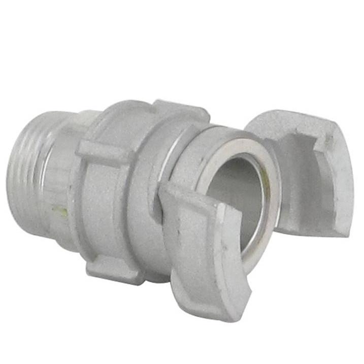 Demi-raccord symétrique avec verrou - DN 20 mm - M 3/4