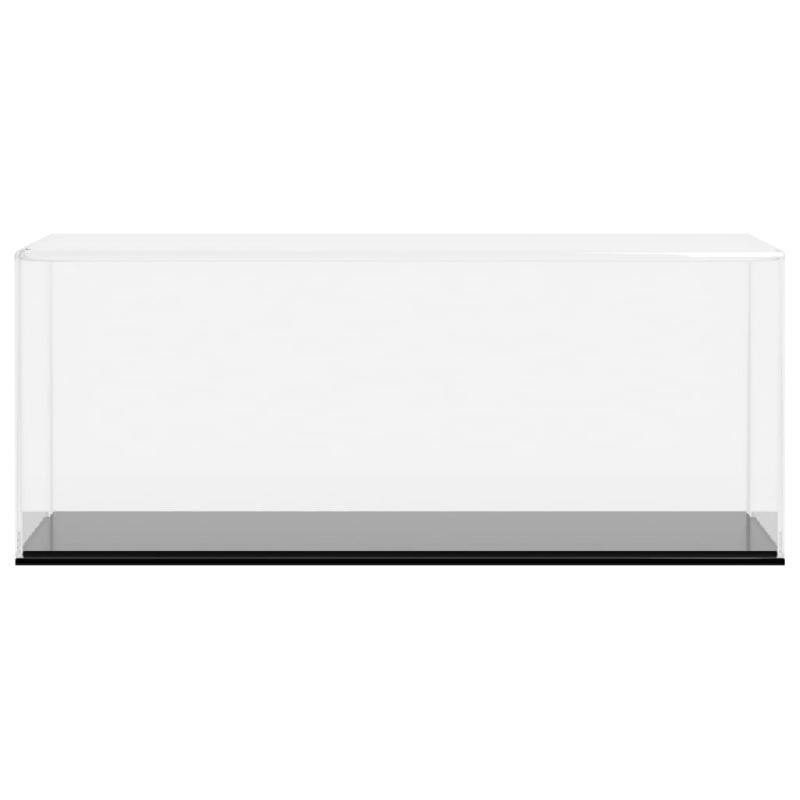 Vidaxl boîte d'affichage transparente 34x16x14 cm acrylique 154901_1