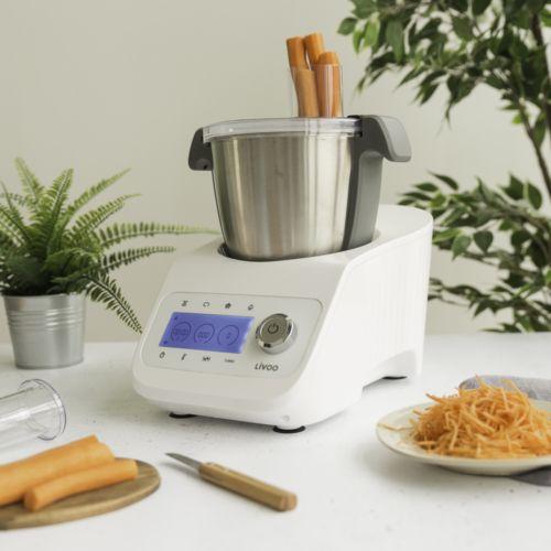 Dop219w - Super Cooker personnalisé par Avenir Communication avec bol inox 3,5L, balance intégrée et accessoires inclus_1