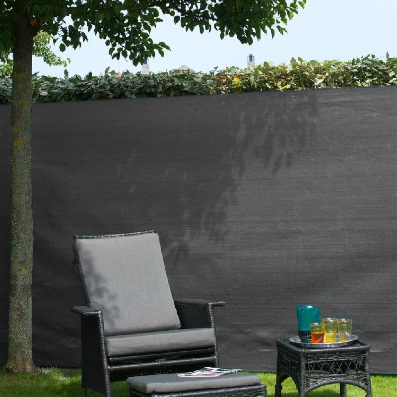 Nature brise-vue de jardin pe 1,2 x 5 m anthracite 428527_1
