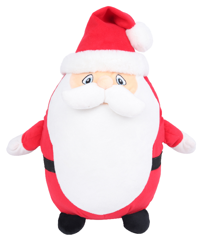 Peluche zippée Père Noël Mumbles - 100% polyester avec rembourrage amovible - Réf: MM563_1