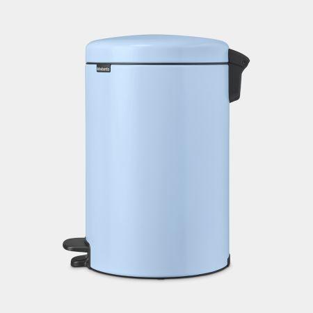 Poubelle à pédale NewIcon 20 litres - Dreamy Blue - Brabantia - Design intemporel - Anti-odeurs - Base antidérapante_1