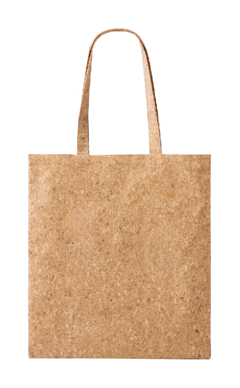 Sac shopping en liège naturel - longues anses - couleur naturelle - 67,5 g_1