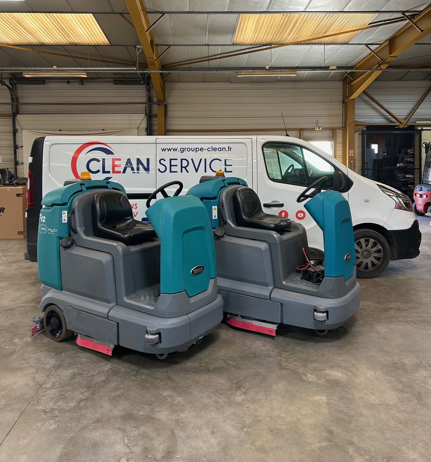 Autolaveuse TENNANT T12 Groupe Clean_1