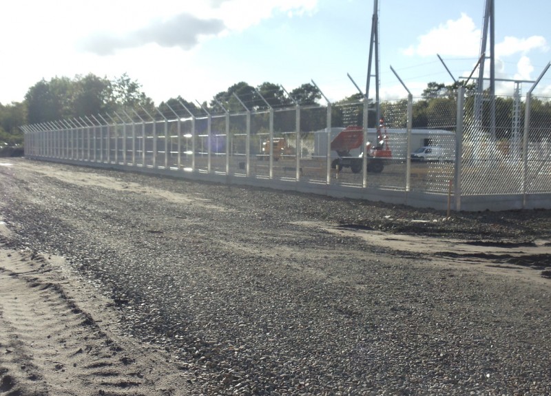 Barrière de protection EDF type BD2 avec hauteur de 2.60m