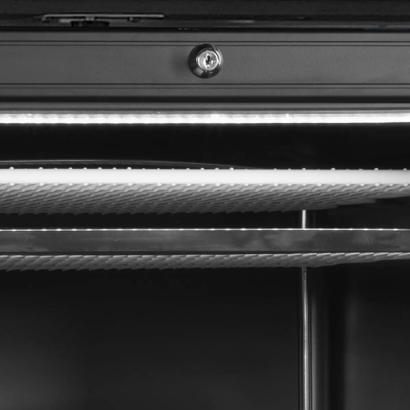 Congélateur vertical vitré UFSC371G Black L/H ( 300 / 270L) Noir TEFCOLD_1
