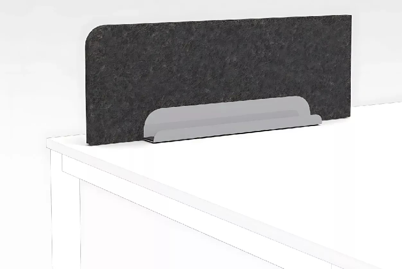 Panneau écran acoustique pour bureau avec support goulotte So Segovia_1