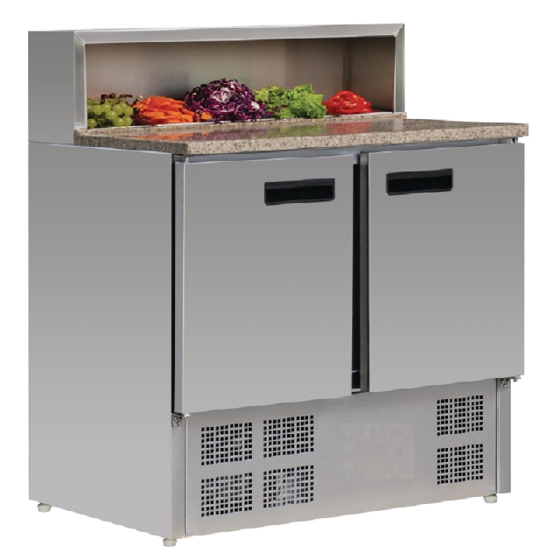 Table à pizza réfrigérée 2 portes_1