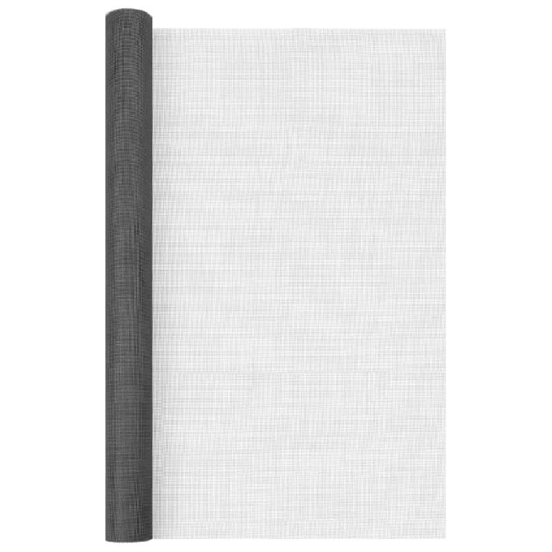 Vidaxl écran en treillis fibre de verre 60x2000 cm noir 150857_1