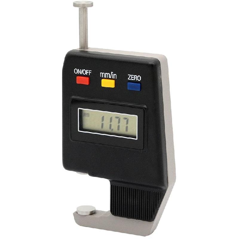 Contrôleur d'épaisseur digital - mesure précise 0,01mm - profondeur jusqu'à 15mm - Référence 131025E_1