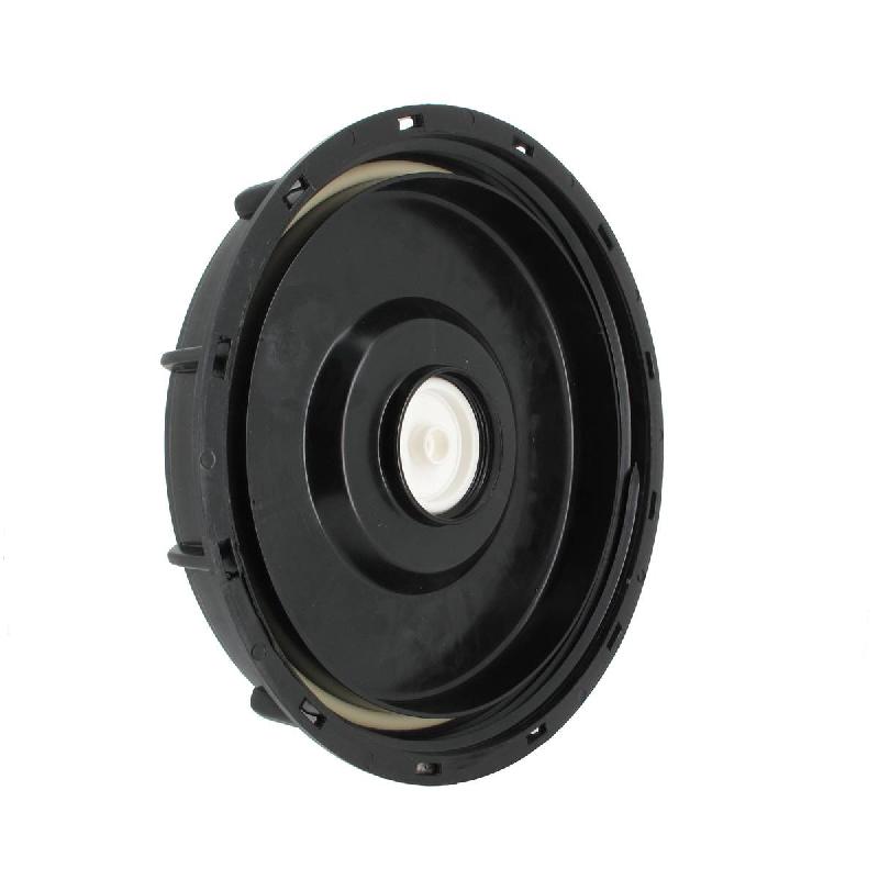 Couvercle Schütz Ø225 noir avec bonde 2