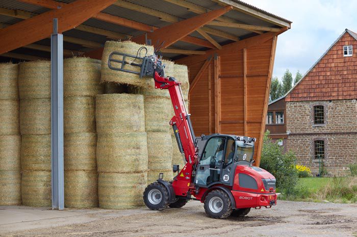 Pince à balles rondes - Weidemann GmbH - pour balles enrubannées de 900 à 1800 mm_1