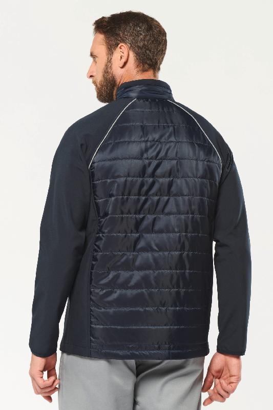 Veste Day To Day bi-Matière unisexe - Réf: WK6147 - Softshell 2 couches - Ultra résistante et déperlante_1