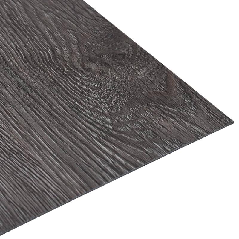 Vidaxl planches de plancher autoadhésives 5,11 m² pvc marron 146243_1