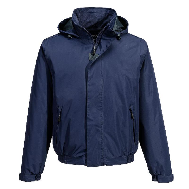 Blouson de Pluie Doublé Calais S503 Portwest - Noir / XS_1