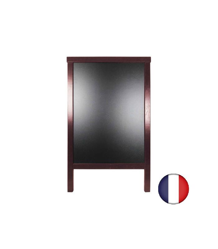 Chevalet stop trottoir - Cadre bois 90 x 55 cm - Référence : LSTF49CHO_1