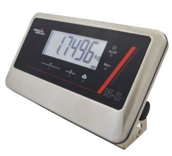 Ensemble TOUT INOX indicateur I5-S PRECIA MOLEN avec récepteur de charge 800x800mm | 300kg/20g - Access R4V-S_2