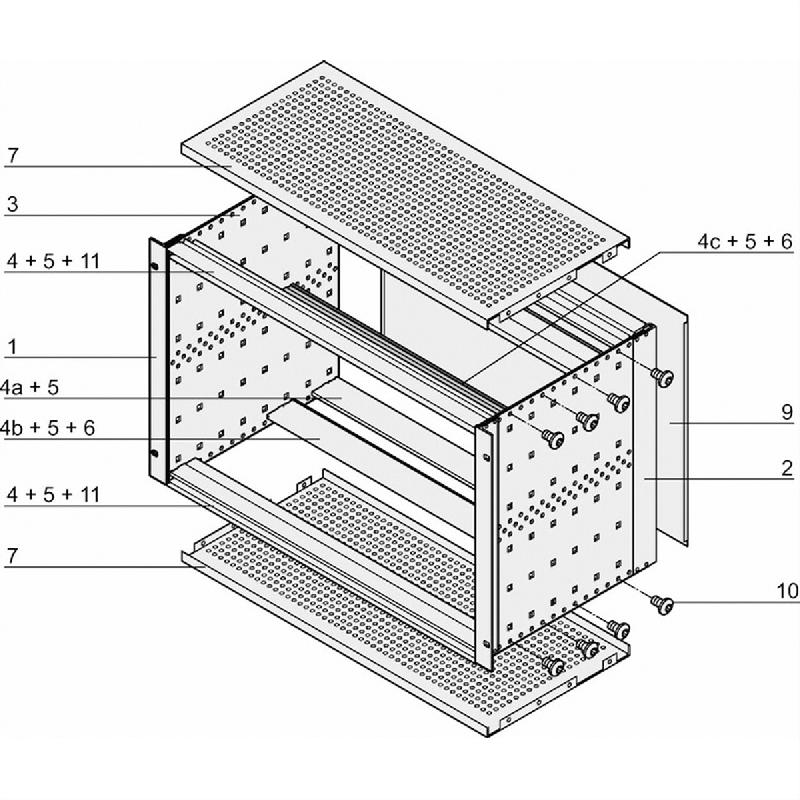 SCHROFF EuropacPRO 19