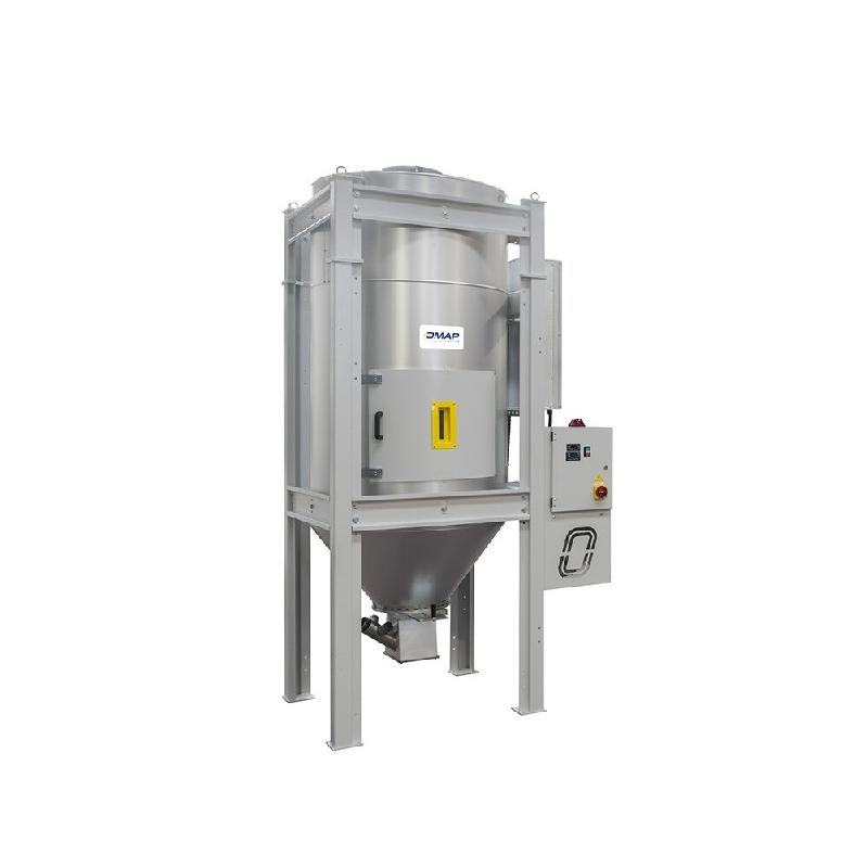 Trémie séchante chauffante - Séries HD, HDC et HDS - Pour matières plastiques granulées non hygroscopiques_1