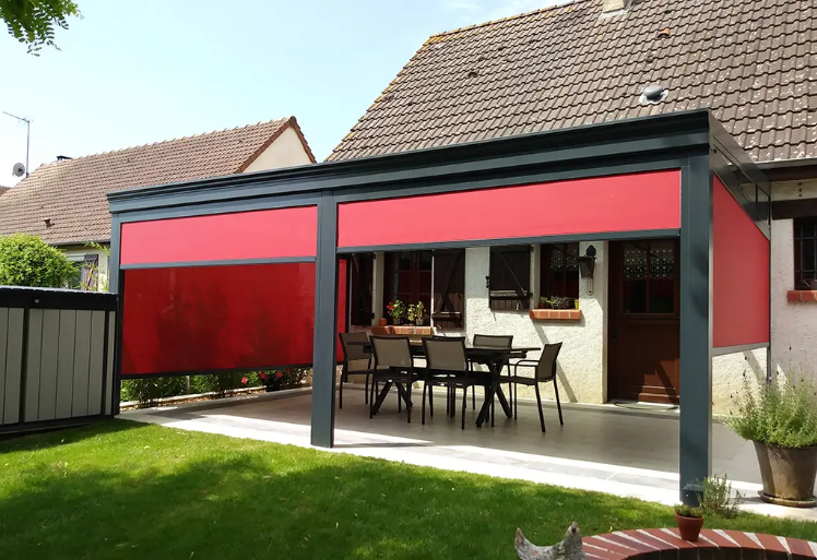 Auvents et pergolas personnalisées - Structure robuste et élégante - GRI Fabricant_1