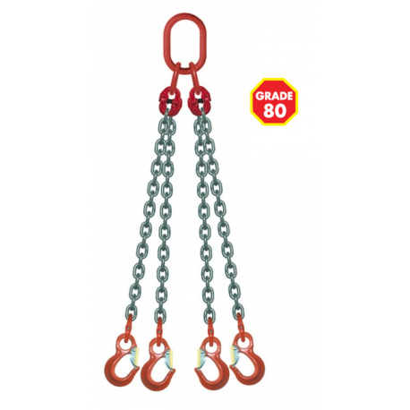 Elingue chaîne avec crochets à linguet Référence 4348X_1