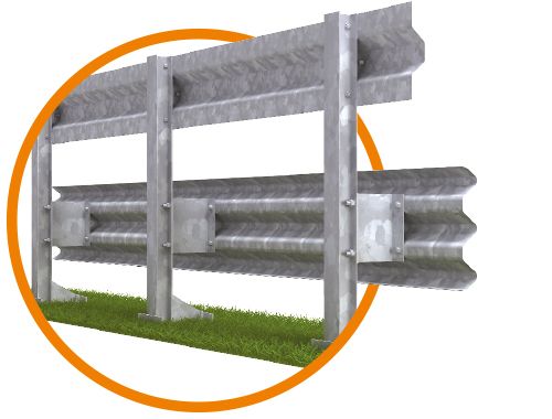 H3-w4 3 ondes - glissière de sécurité - marcegaglia buildtech - barrières pour bordure pont_1