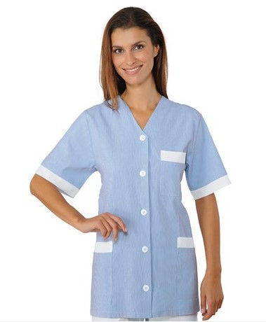 Blouse femme rigatino azzurro isacco taille m_1