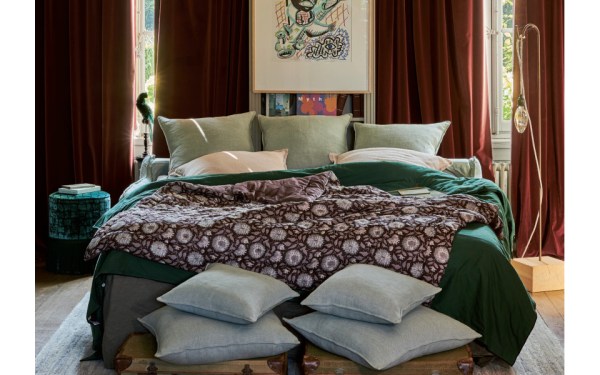 Canapé 3 places Cassis 176 cm convertible avec matelas 14 cm - Home Spirit_1