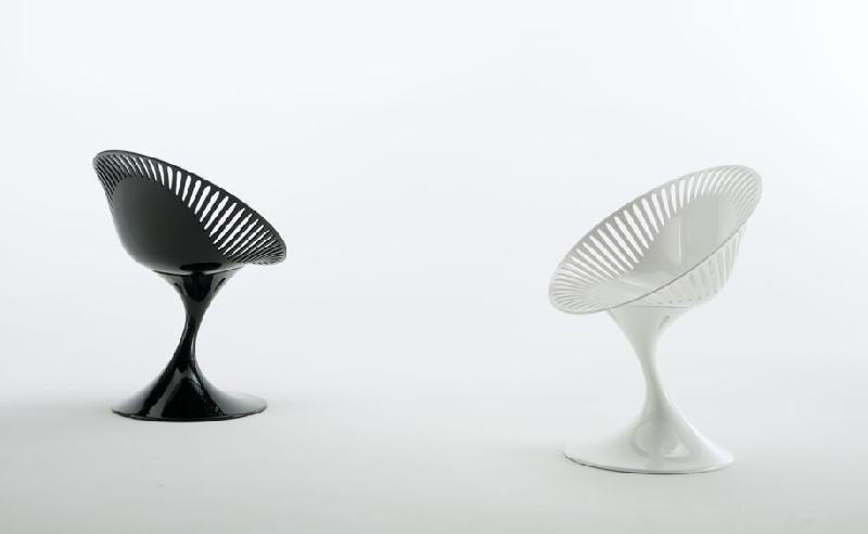 Chaise design AZHAR - Casprini - Blanc_1