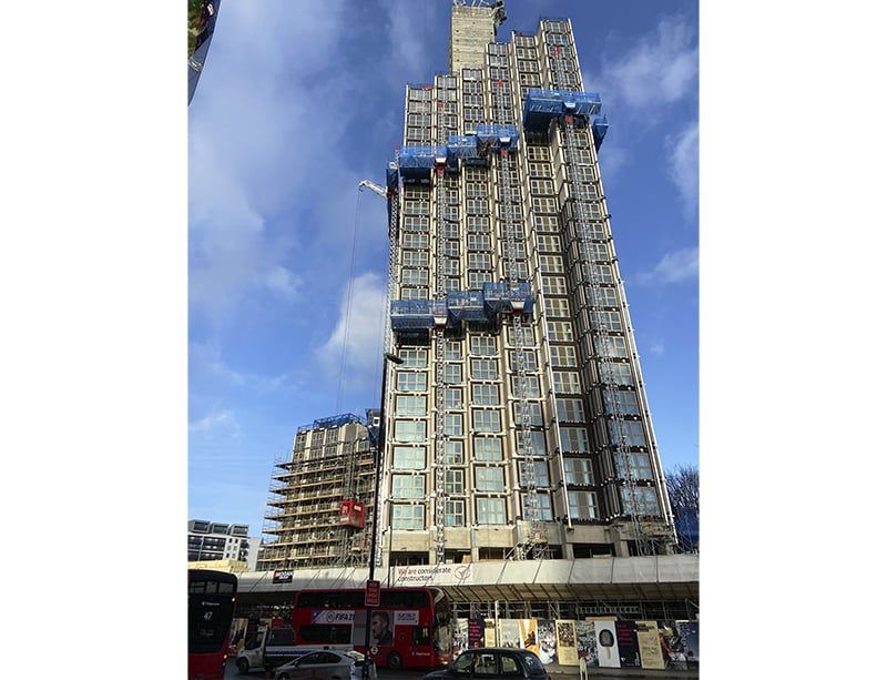 Plateforme élévatrice sur mâts pour travaux lourds - PEC 150_1