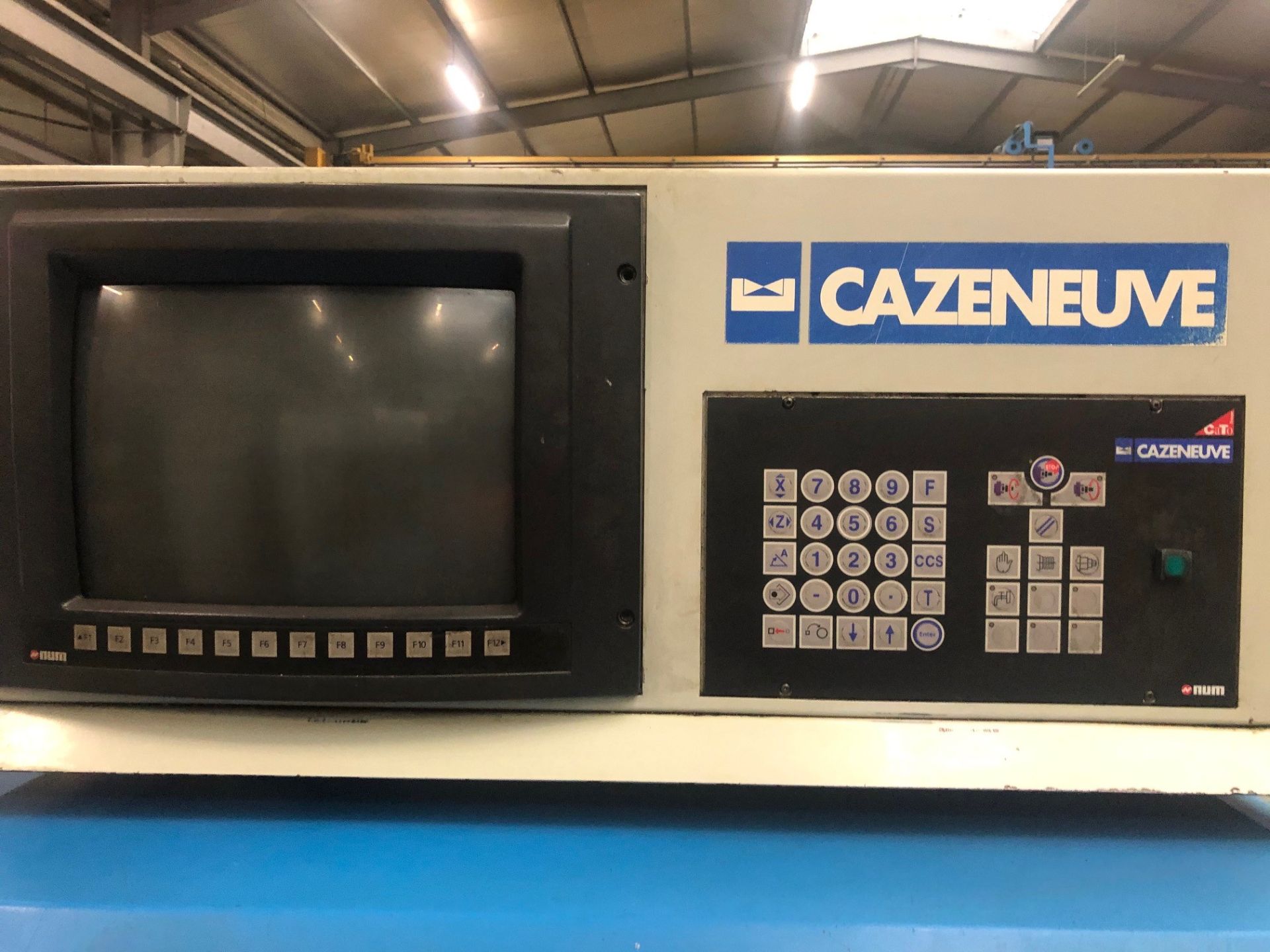 Tour conventionnel CAZENEUVE Optica 360 - réf 3376 - 700mm entre pointes, Ø 430mm au-dessus du banc_1