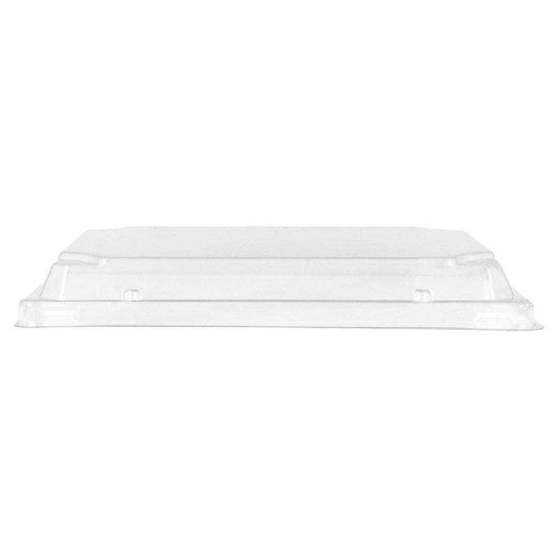 Couvercle transparent pour barquette repas 18x13cm - par 100_1