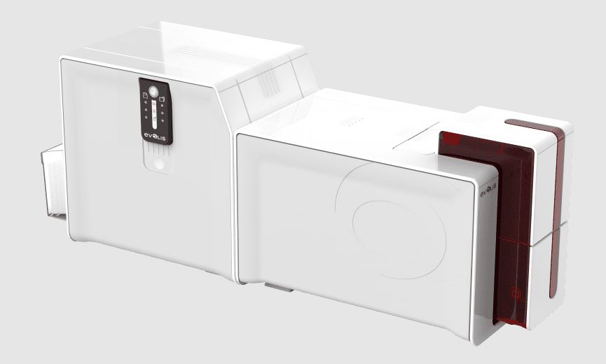 Imprimante badge-carte simple face - Evolis Primacy Simplex avec unité de lamination_1