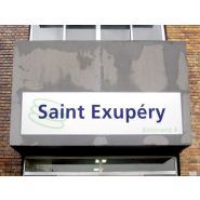 Panneau d'enseigne d'entreprise ou d'administration en alu Dibond 3 mm - Signalétique personnalisée - Direct Signalétique_1