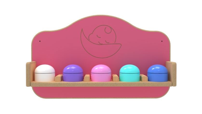 Range-tétines lavable et coloré pour enfants