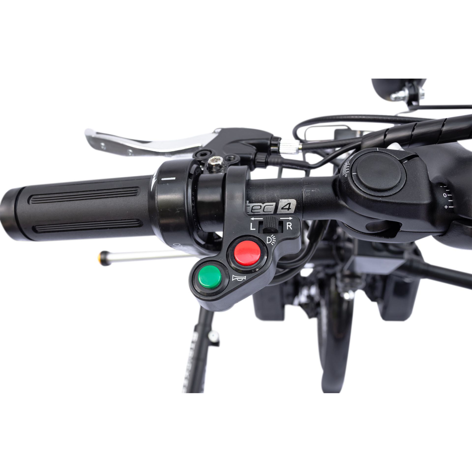 Vélo pour handicapé électrique 20'' avec frein à disque et frein de stationnement V brake - Tracteur tout terrain pour personne à mobilité réduite_1