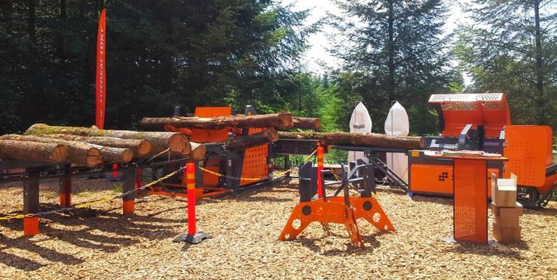 Combiné à bois de chauffage S110-TEC440 - Reikalevy - longueur de scie 44 cm - puissance de fendage 11 t - version tracteur et électrique_1