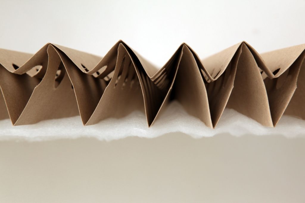 Filtre carton plissé accordéon avec média polyester_1