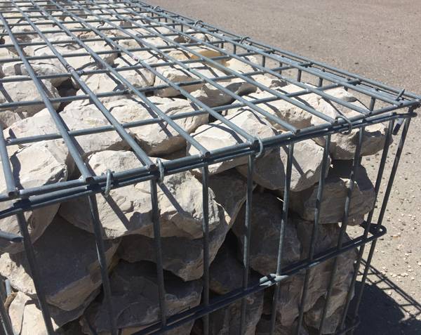 Gabion Stonebox - Pierre calcaire de Comblanchien - Diamètre 80/150 mm - Poids 1600 Kg_1