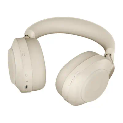 Jabra Evolve2 85 Casque Avec fil &sans fil Arceau Bureau/Centre d'appels USB Type-C Bluetooth Beige_1
