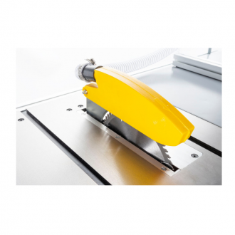 Scie circulaire HOLZMTS200_230V - table et rallonge en fonte grise - lame T.C.T 200mm - moteur 1500W - coupe précise 90°/45°_1