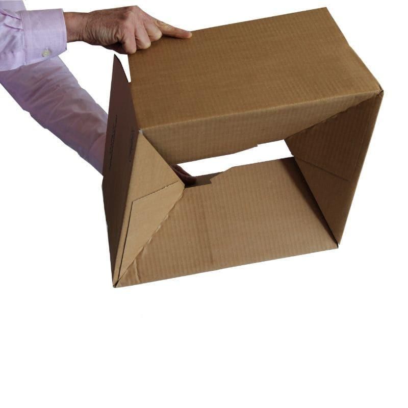 Caisse à fond automatique - rapide à monter - idéale pour produits plats et divers usages_1