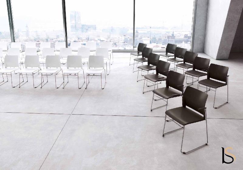 Chaise de conférence ADELA - Sokoa - Gris_2