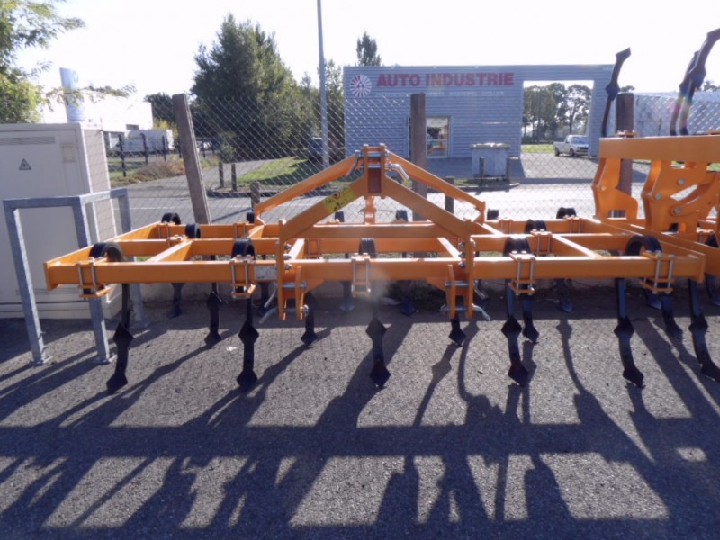 Cultivateur 3,50m chassis fixe sans dents + rouleau ar fers plats - 24234+1134_1