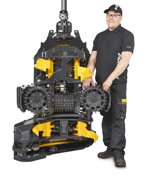 H5 - tête d'abattage Ponsse SA - poids minimum 900 kg - productivité élevée et éclaircissage efficace_1