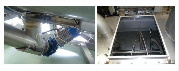 Mélangeurs pour industrie plastique - Gimat - horizontaux à touret série HOMIX 2000 avec hotte de vidage et couvercle pneumatique_1