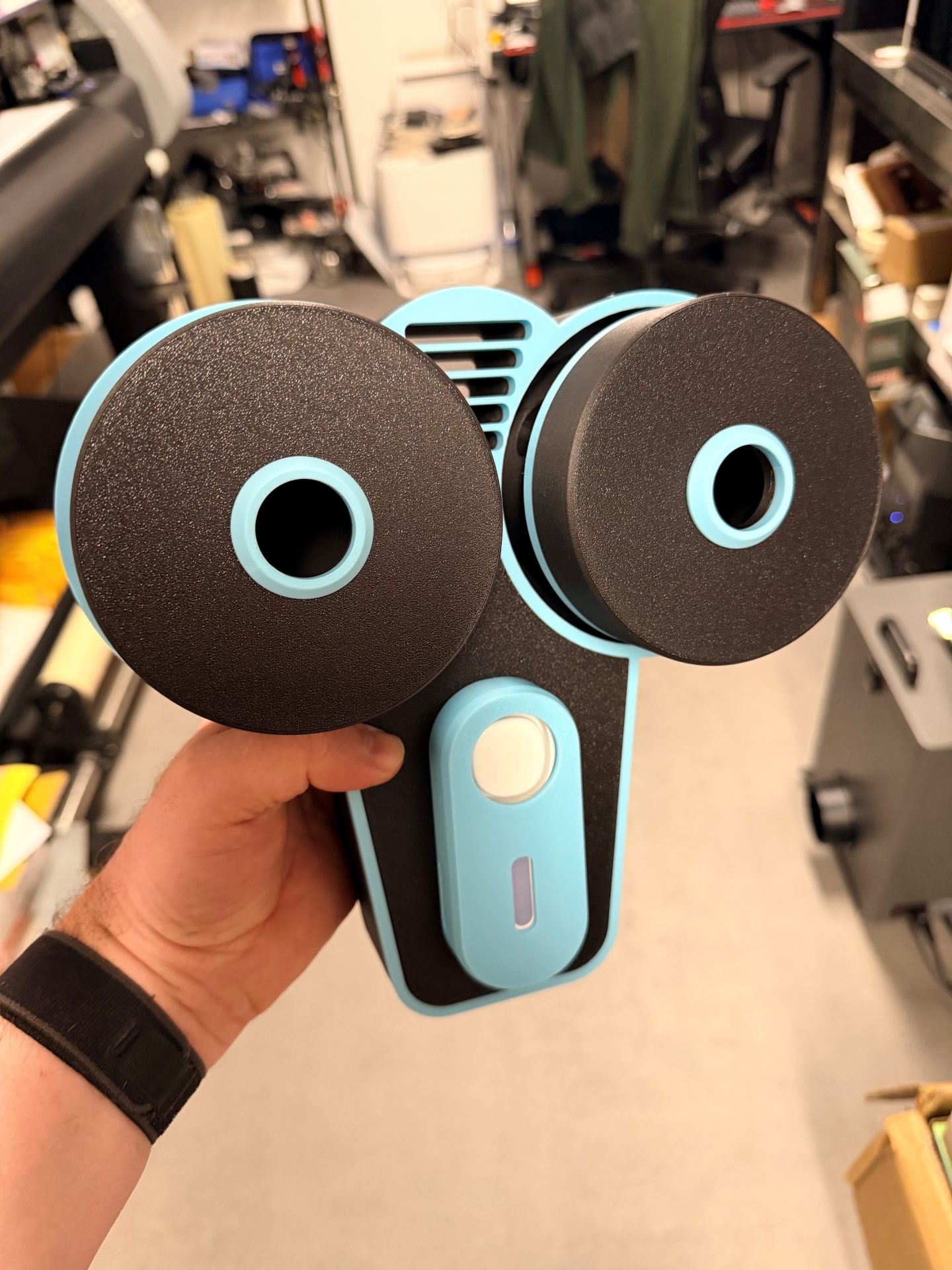 Alarme Fumée brouillard autonome anti-intrusion pour véhicule utilitaire -camping-car- Chantier- DarkFog T2_1