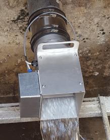 Débitmètre gravitaire à clapet rapide à installer possible en location idéal pour conduites pleines ou partiellement remplies -  GRAVIFLOW_1